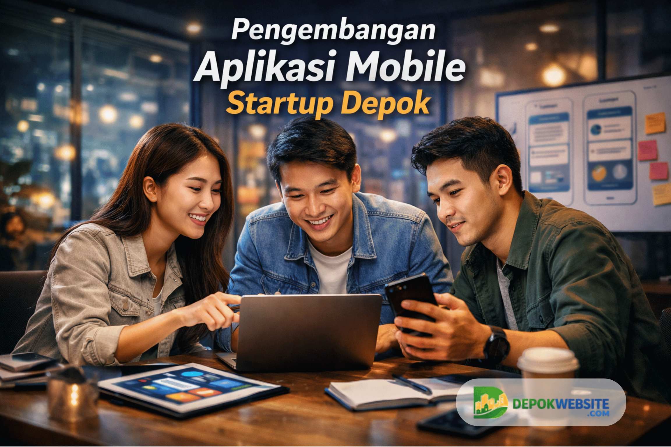 Pengembangan Aplikasi Mobile Startup Depok
